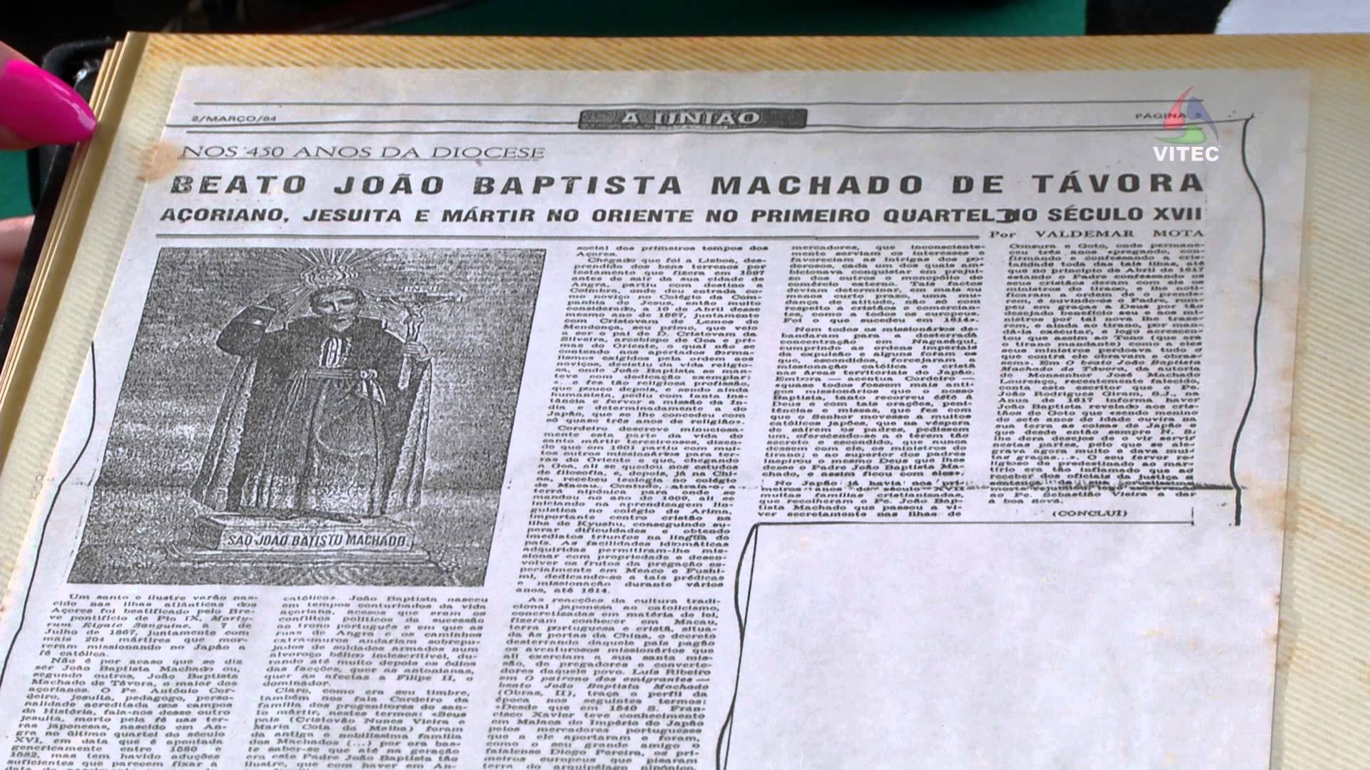 Beato João Baptista Machado - Terceira Dimensão 232