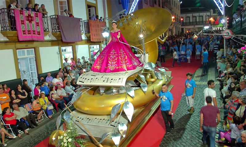 Cortejo de Abertura, "Angra, memória dos meus encantos" - Sanjoaninas 2015