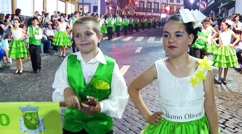 Marcha do Raminho "Filho da Ilha, Poeta do Mundo" - Sanjoaninas 2015