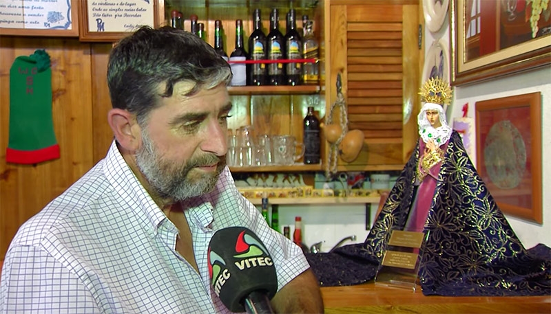 Virgem Macarena no Museu Taurino Paulo Magalhães