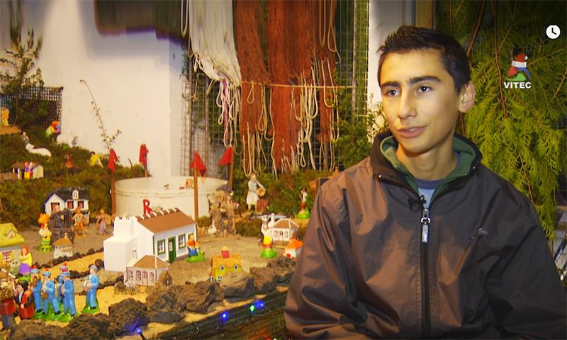 Presépio artesanal na Ribeirinha - Terceira Dimensão 403