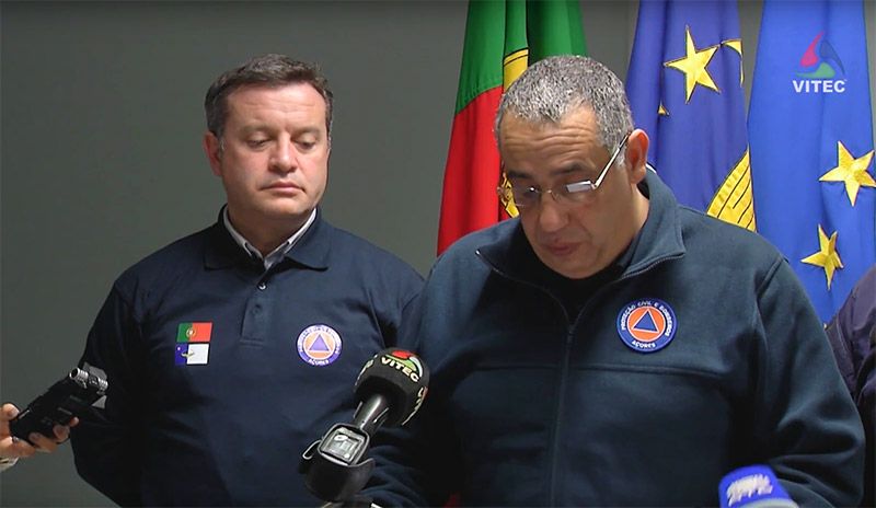 Furacão Alex nos Açores - Terceira Dimensão Especial Informação