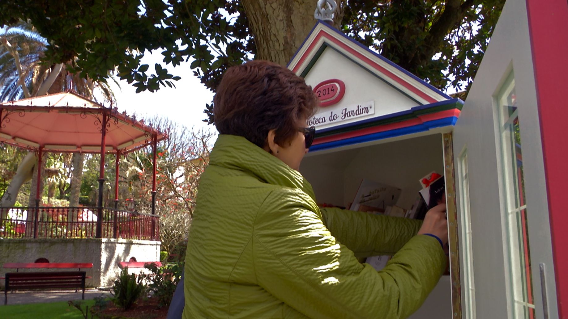 Inauguração da "Biblioteca do Jardim" - Terceira Dimensão 485