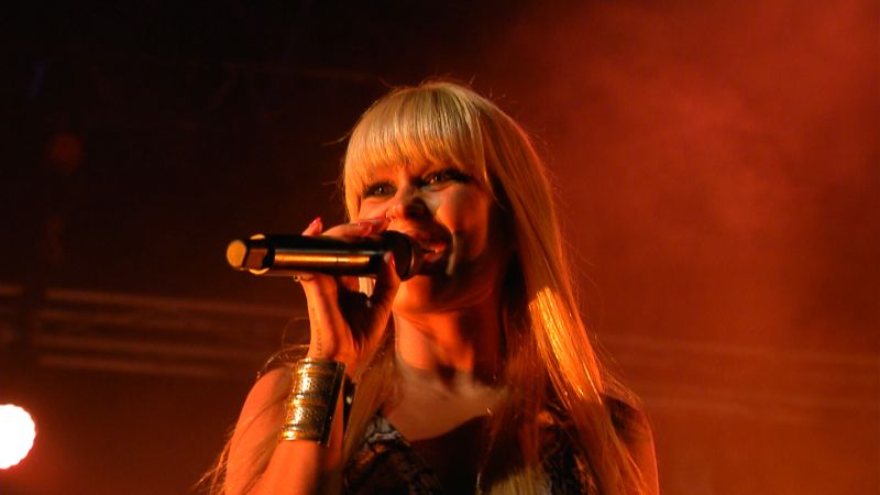 Aurea e AGIR no palco do Bailão - Terceira Dimensão 575