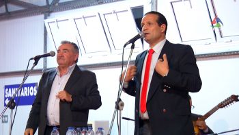 Eduardo Puim e João Maria Pereira (Faísca) no Direto da Festa dos Cantadores e Tocadores dos Açores