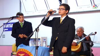Roberto Toledo e Valentim Aguiar no Direto da Festa dos Cantadores e Tocadores dos Açores