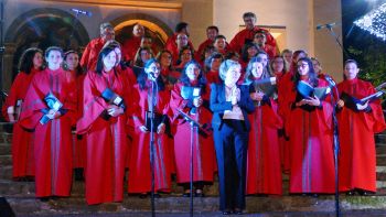Concerto do Coro AMIT na escadaria da Sé de Angra - Terceira Dimensâo 695