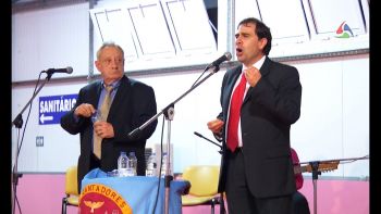 António Silva (Bolas) e José Eliseu no Direto da Festa dos Cantadores e Tocadores dos Açores