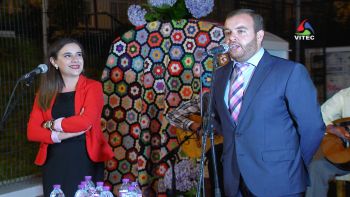 Cantoria com Maria Clara e José Esteves na Rua Nova