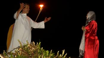 Utentes de São Rafael encenam Via Sacra - Terceira Dimensão 1119