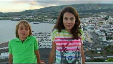 Praia Açores vista do futuro - Crianças apresentam a cidade