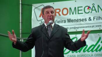 Ricardo Martins e José Eliseu na Cantoria da Onda Cultural das Lajes