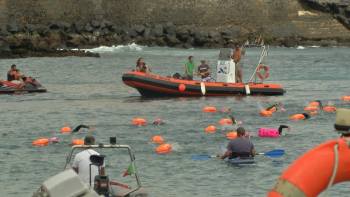 Prova de natação de águas abertas - Terceira dimensão 1226