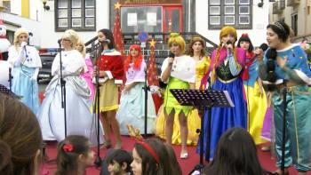 Princesas no Natal da Praia da Vitória