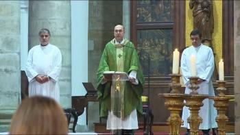 Missa na Igreja da Sé