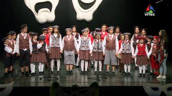 Dança de Pandeiro do Projecto MUTE Biscoitos - O rapto do Conselho Executivo - Carnaval 2019