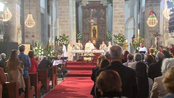 Missa de Páscoa na Sé de Angra, Catedral dos Açores
