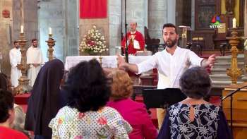 Missa na Sé de Angra, Catedral dos Açores, a 9 de Junho, 2019