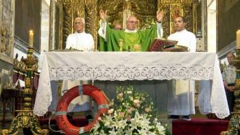 Missa e Procissão dos Marítimos na Igreja Matriz - Festas da Praia 2019