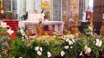 Missa na Sé de Angra, Catedral dos Açores, a 29 de Dezembro