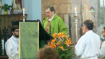 Missa na Sé de Angra, Catedral dos Açores, a 19 de janeiro, 2020