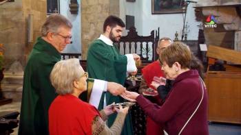 Missa na Sé de Angra, Catedral dos Açores, a 26 de janeiro, 2020