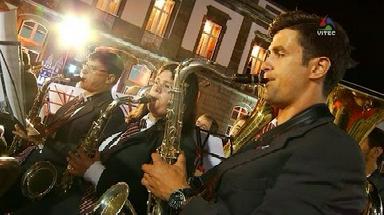 Atuação na Praça Velha da Banda Musical de Oliveira de Barcelos‏