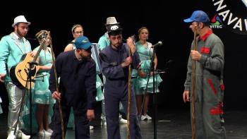 Dança de Pandeiro do Centro C. e R. do Cantinho – “Esta ilha está cheia de vulcões” - Carnaval 2020