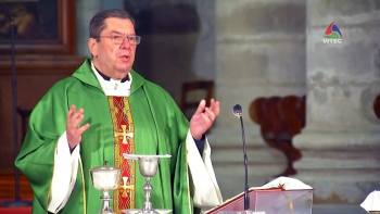 Missa na Sé de Angra, Catedral dos Açores, 14 de junho, 2020