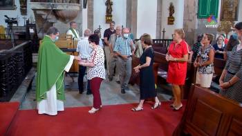 Missa na Sé de Angra a 8 de agosto, 2020