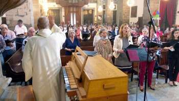 Missa na Igreja da Sé de Angra do Heroísmo, Açores
