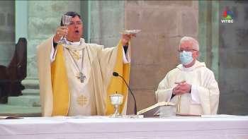 Missa na Igreja da Sé de Angra do Heroísmo, Açores