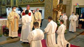 Eucaristia no Santuário de Nossa Senhora da Conceição com Ordenação de Diáconos