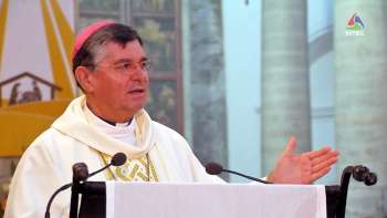 Missa na Igreja da Sé, em Angra do Heroísmo, a Catedral dos Açores