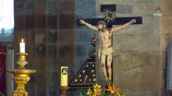 Missa na Igreja da Sé, em Angra do Heroísmo, a Catedral dos Açores