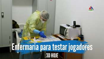 Clube Desportivo do Posto Santo com enfermaria para testar jogadores - Terceira Dimensão 1882