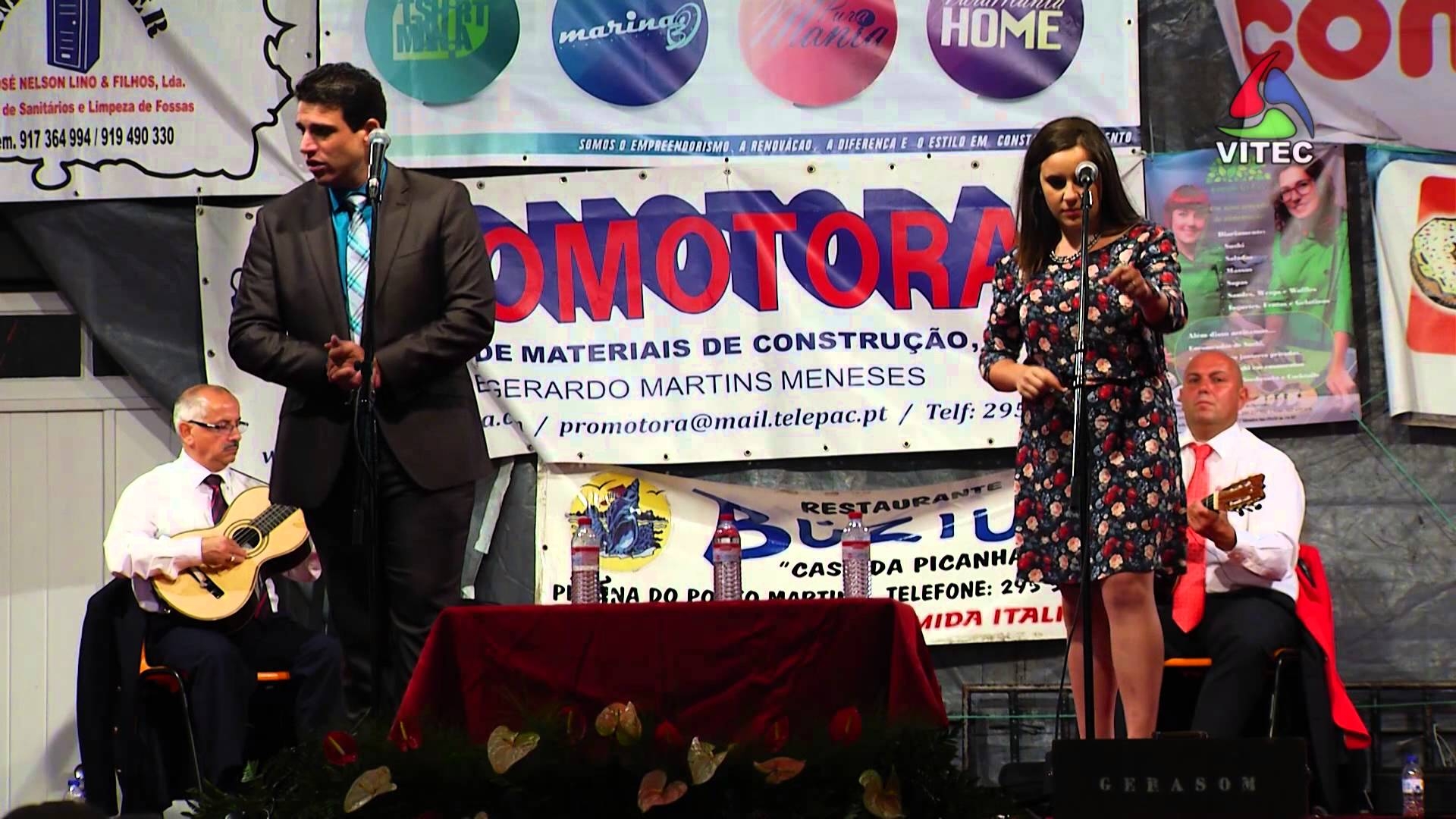 Cantoria com John Branco e Maria Clara - Porto Martins 2014