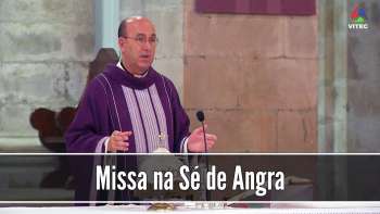 Missa do Domingo da 2ª Quaresma na Sé, em Angra do Heroísmo, a Catedral dos Açores
