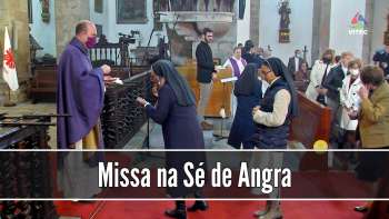 Missa do 3º Domingo da Quaresma na igreja da Sé a 7 de março, 2021