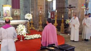 Missa do 4º Domingo da Quaresma na igreja da Sé a 14 de março, 2021