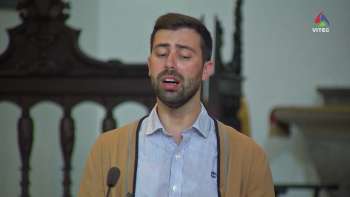 Fábio Ourique na Solenidade da Santíssima Trindade na Sé de Angra do Heroísmo, Açores