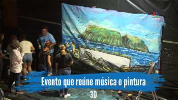 Evento que reúne música e pintura – Terceira Dimensão 1984