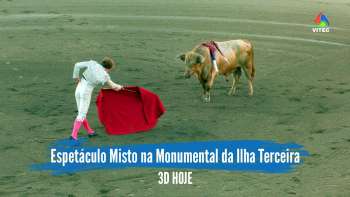 Espetáculo Misto na Monumental da Ilha Terceira com toureiros a triunfar - Terceira Dimensão 1985