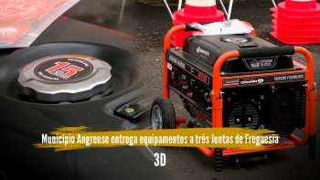 Município Angrense entrega equipamentos a três Juntas de Freguesia - Terceira Dimensão 1986