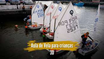 Aula de vela para crianças - Terceira Dimensão 1999