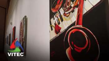 Pintura alia-se à música para dar a conhecer expressões e o jazz - Terceira Dimensão 2054