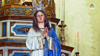 Missa no Santuário de Nossa Senhora da Conceição a 8 de Dezembro, 2021.