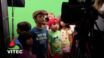 Vitec recebe crianças no seu estúdio - Terceira Dimensão 2310