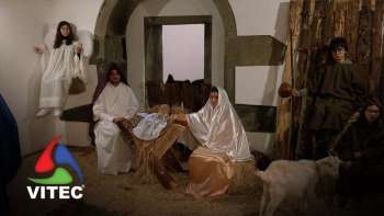 Representação do Natal através de um Presépio Vivo