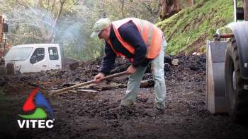 Melhoramento da estrada e circulação automóvel no Monte Brasil